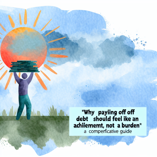 Why Paying Off Debt Should Feel Like an Achievement, Not a Burden: A Comprehensive Guide