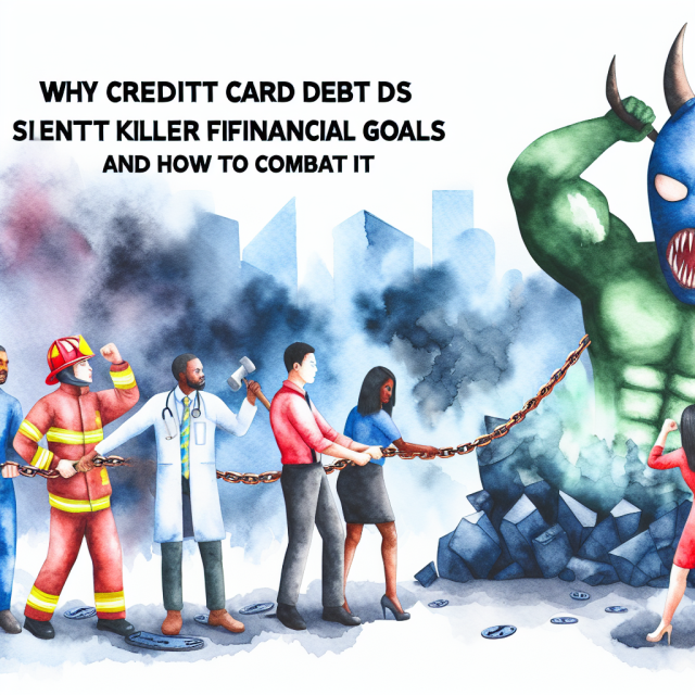 Why Credit Card Debt is the Silent Killer of Financial Goals and How to Combat It