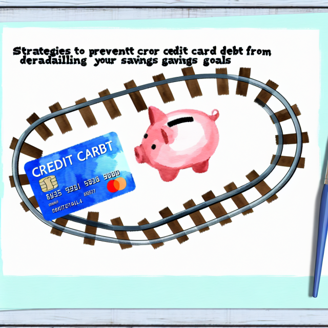 Strategies to Prevent Credit Card Debt from Derailing Your Savings Goals