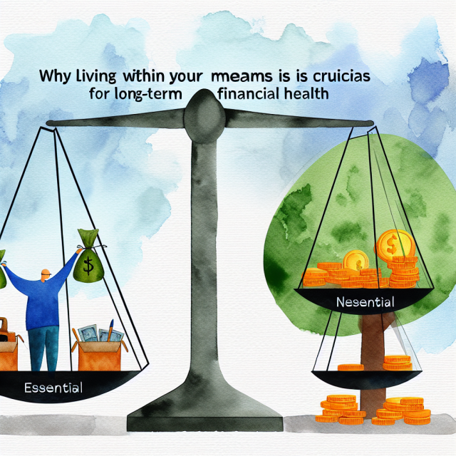 Why Living Within Your Means is Crucial for Long-Term Financial Health